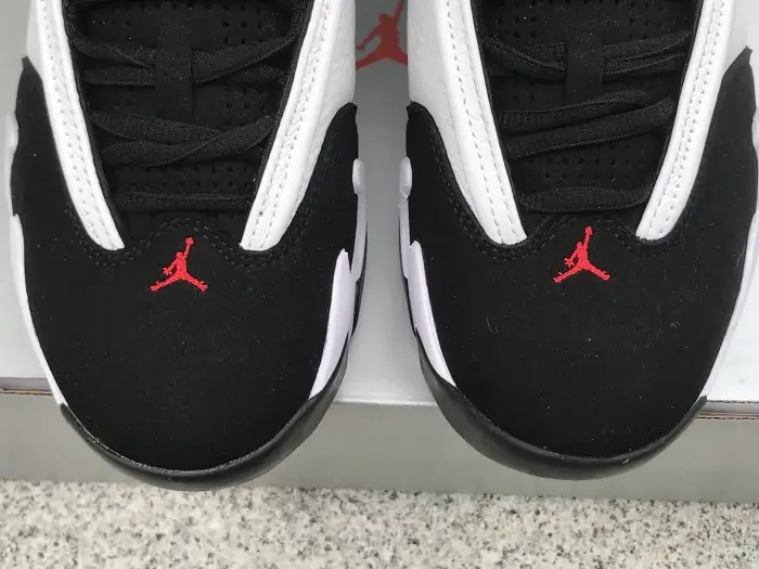 Authentic Air Jordan 14 “Black Toe” 2024 CDCBA1602