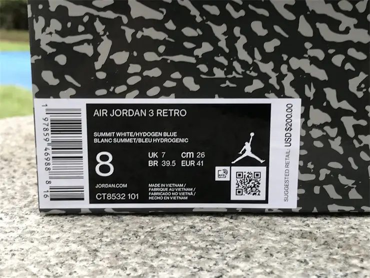 Authentic Air Jordan 3 Lucky Shorts 