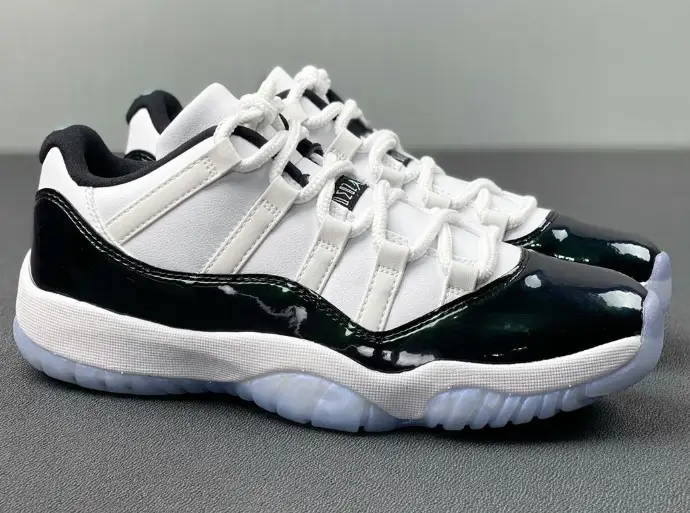 Authentic Air Jordan 11 Low Emerald 