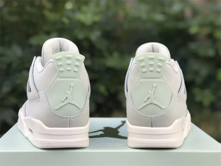 Authentic Air Jordan 4 Seafoam Sail 