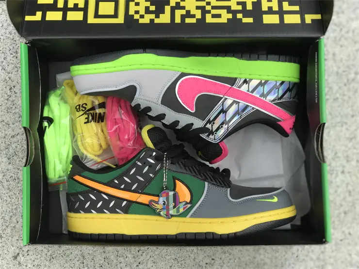 Authentic Nike Dunk Low What The Duck HV1454-101 