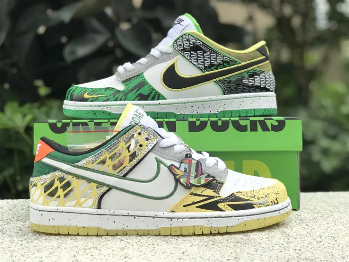Authentic Nike Dunk Low What The Duck HV1454-100 ACCFA1161