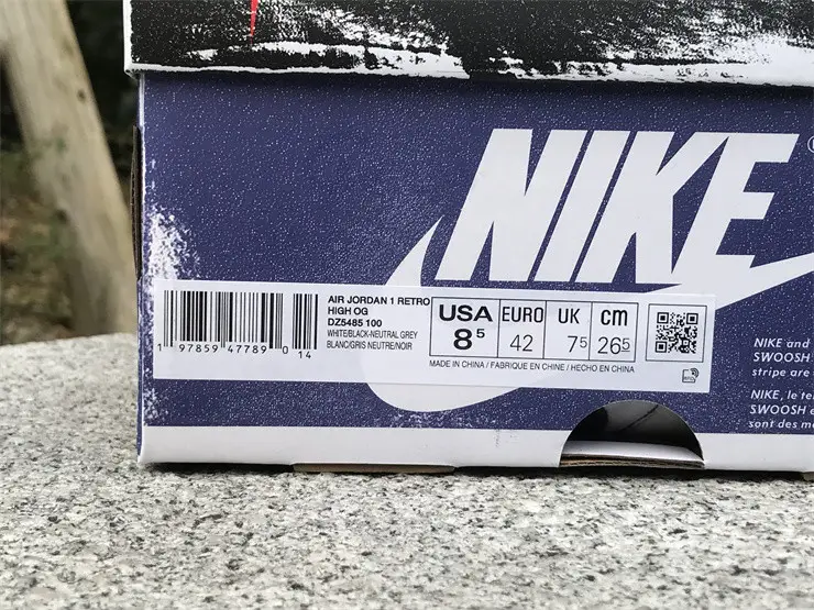 Authentic Air Jordan 1 High OG Rare Air “Deep Royal Blue” 