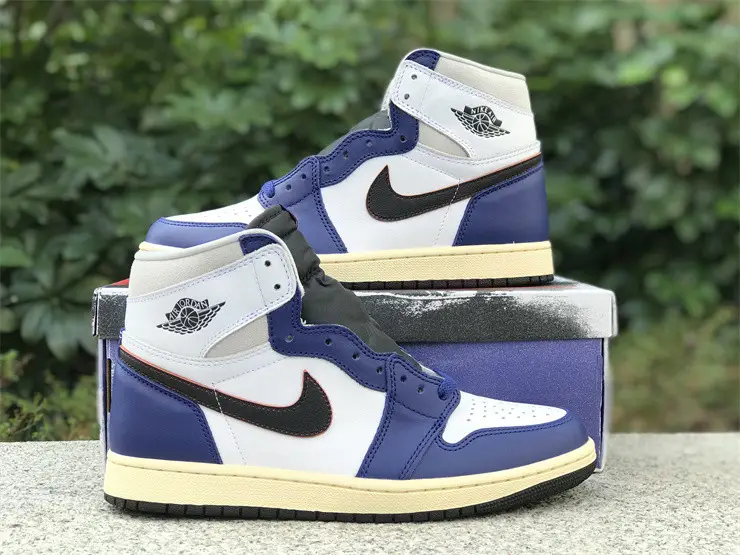 Authentic Air Jordan 1 High OG Rare Air “Deep Royal Blue” 