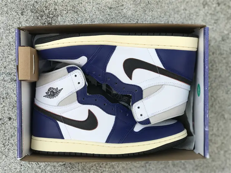 Authentic Air Jordan 1 High OG Rare Air “Deep Royal Blue” 