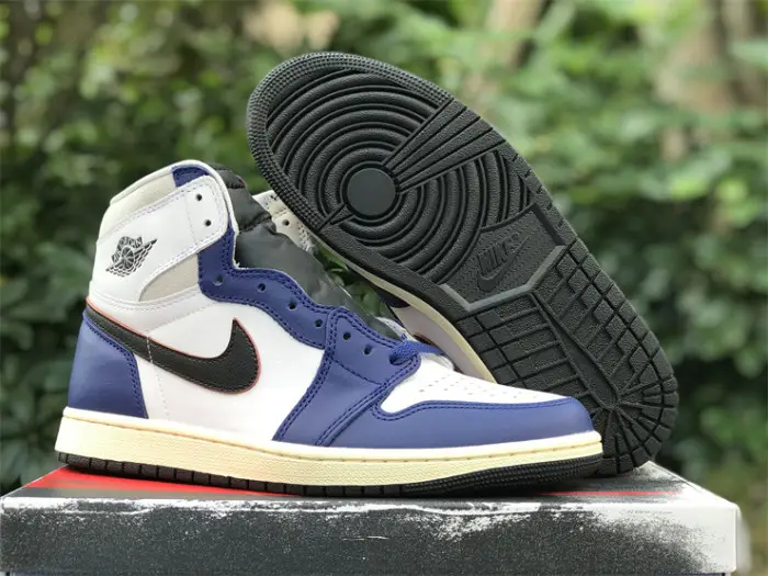 Authentic Air Jordan 1 High OG Rare Air “Deep Royal Blue” 