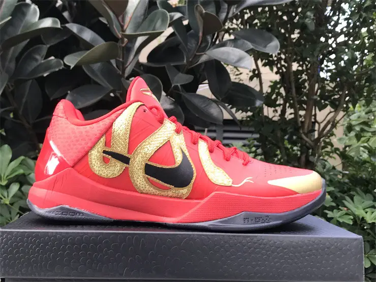Authentic Nike Kobe 5 Protro “Year of the Mamba“ Red 