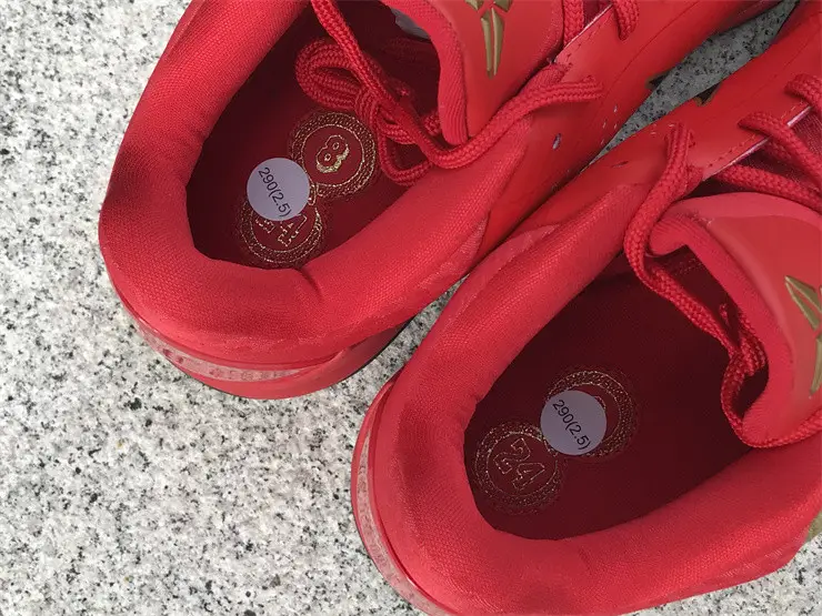 Authentic Nike Kobe 5 Protro “Year of the Mamba“ Red 
