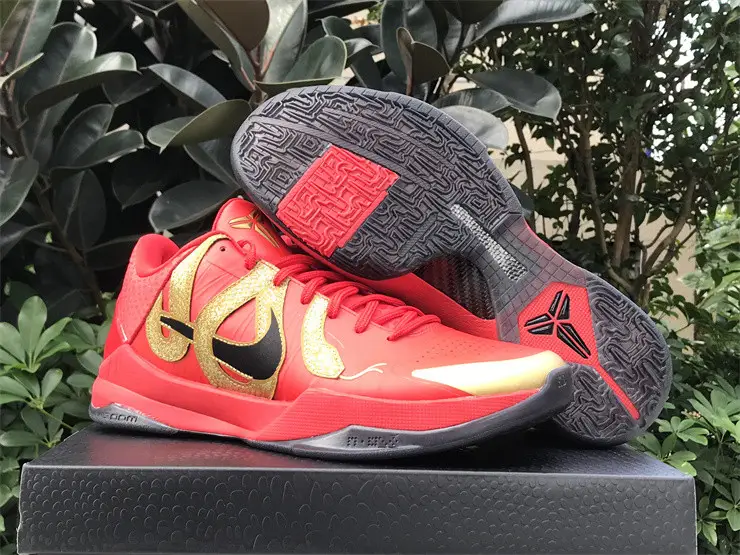 Authentic Nike Kobe 5 Protro “Year of the Mamba“ Red 