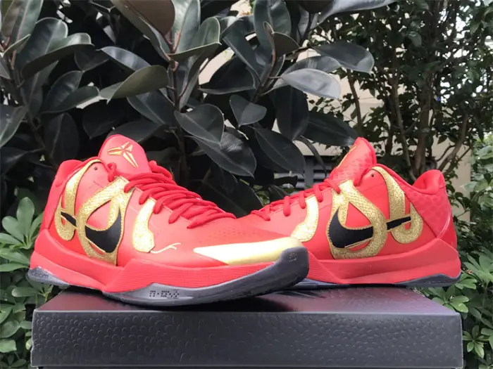 Authentic Nike Kobe 5 Protro “Year of the Mamba“ Red 