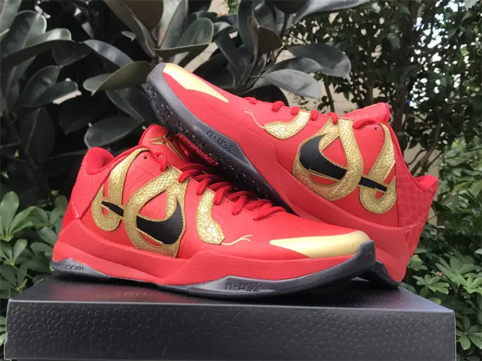 Authentic Nike Kobe 5 Protro “Year of the Mamba“ Red 