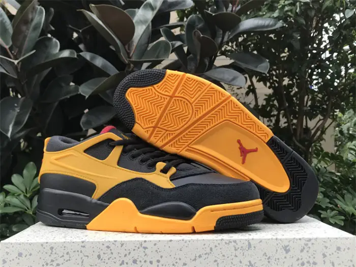 Authentic Air Jordan 4 RM Bruce Lee GS EFF1728