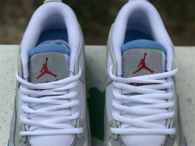 Authentic Air jordan 4 RM “White Neutral Grey” 