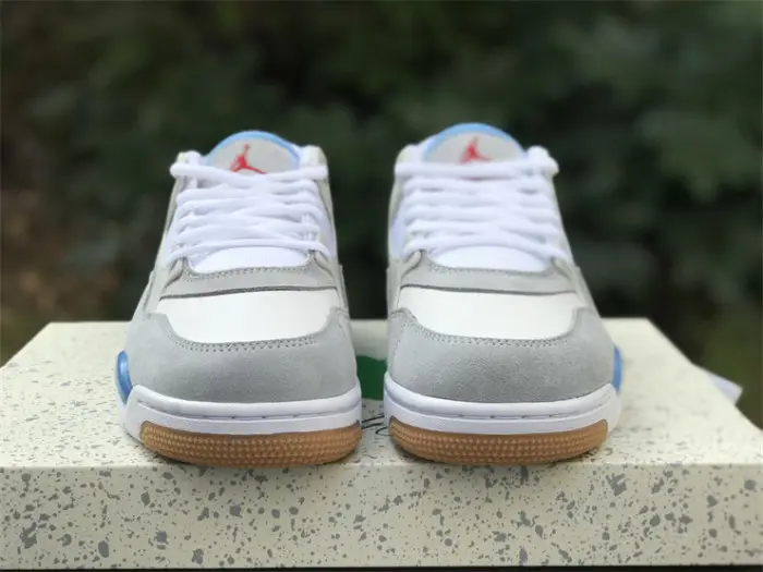 Authentic Air jordan 4 RM “White Neutral Grey” DBBB367
