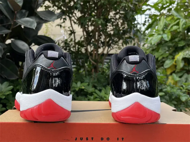 Authentic Air Jordan 11 Low “Bred” 2025 