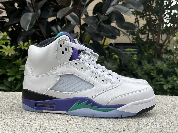 Authentic Air Jordan 5 Retro Grape 2025 