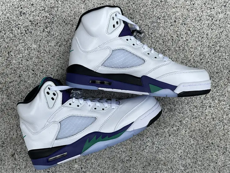 Authentic Air Jordan 5 Retro Grape 2025 