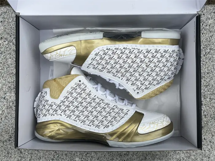 Authentic Trophy Room x Air Jordan 23 Retro White 