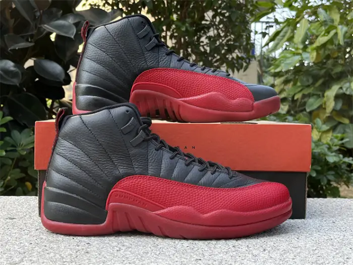 Authentic Air Jordan 12 “Flu Game” 2025 