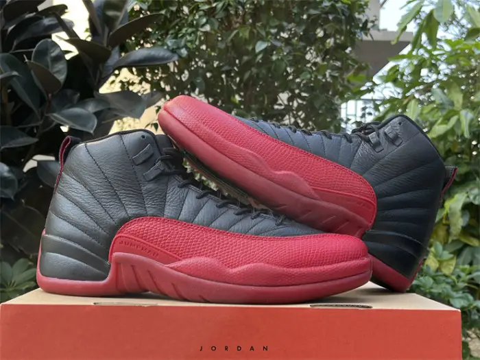 Authentic Air Jordan 12 “Flu Game” 2025 