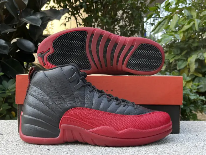 Authentic Air Jordan 12 “Flu Game” 2025 
