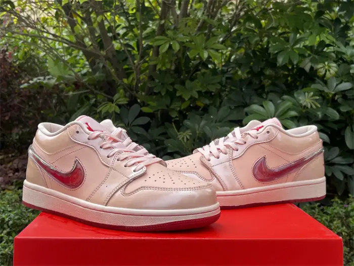 Authentic Air Jordan 1 Low “Valentine’s Day”   Women 