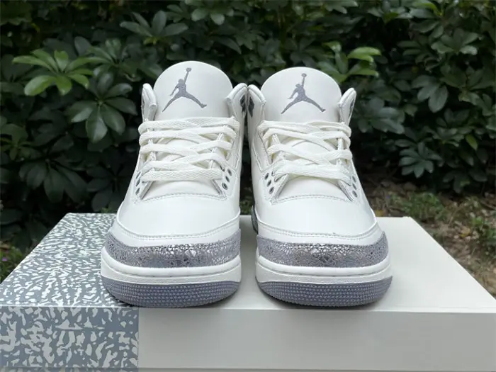 Authentic Air Jordan 3 Retro Sail Cement Grey EEB1842