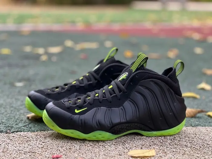 Authentic Nike Air Foamposite One “Black Volt” BCEE488