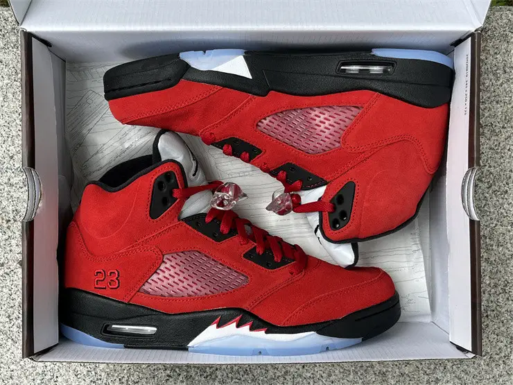 Authentic  Air Jordan 5 “Raging Bull”  Restock 
