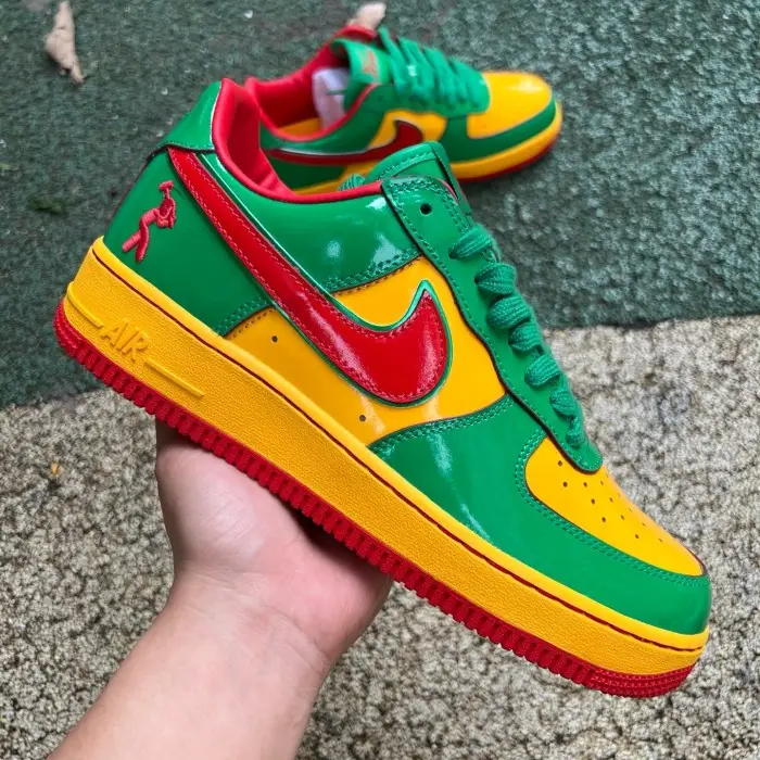 Authentic Lil Yachty Nike Air Force 1 “Lucky Green” ACE2523