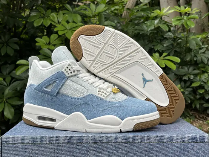 Authentic Air Jordan 4 Denim “Worn Blue” ADAEB2183