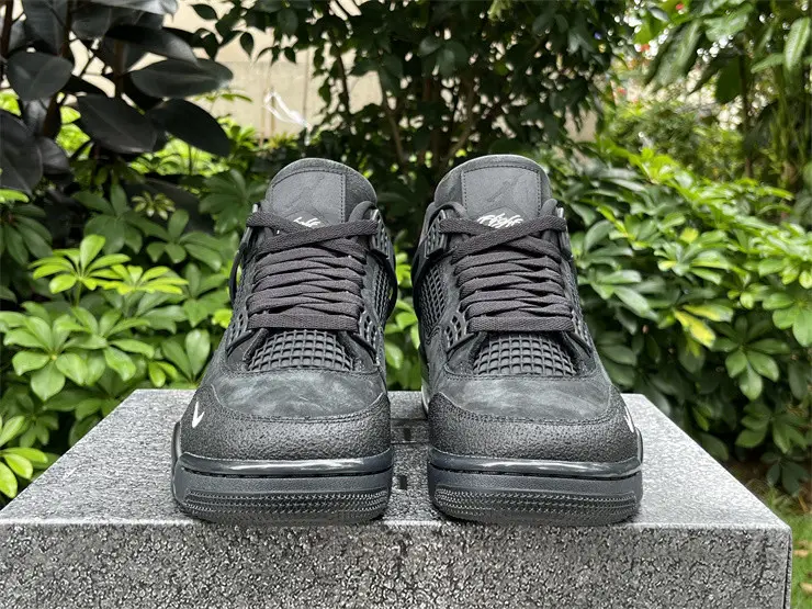 Authentic Air Jordan 4 Nigel Brick by Brick Black 