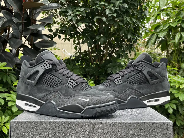 Authentic Air Jordan 4 Nigel Brick by Brick Black 