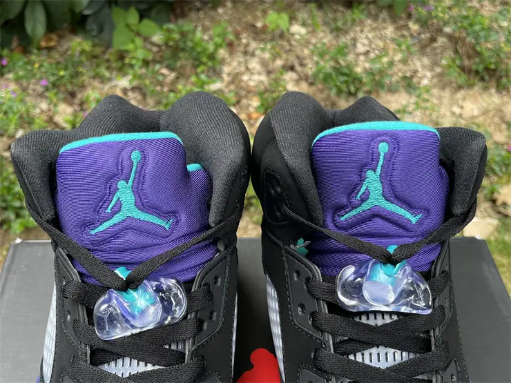 Authentic Air Jordan 5 Retro Black Grape 