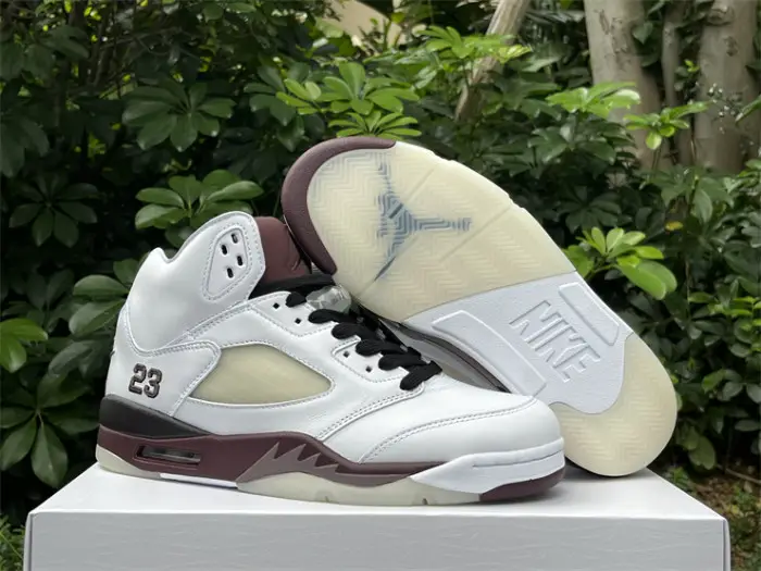 Authentic A Ma Maniere x Air Jordan 5 “Violet Ore” ADADD2241