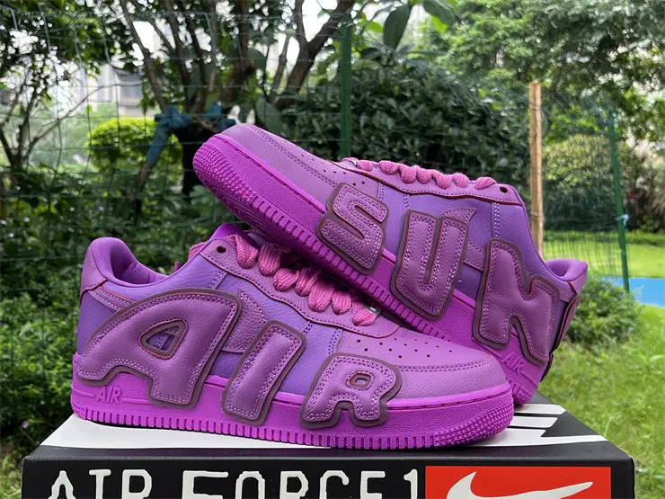 Authentic CPFM x Nike Air Force 1 Low Fuchsia 