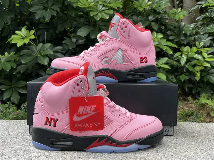 Authentic Awake NY x Air Jordan 5 “Arctic Pink” 