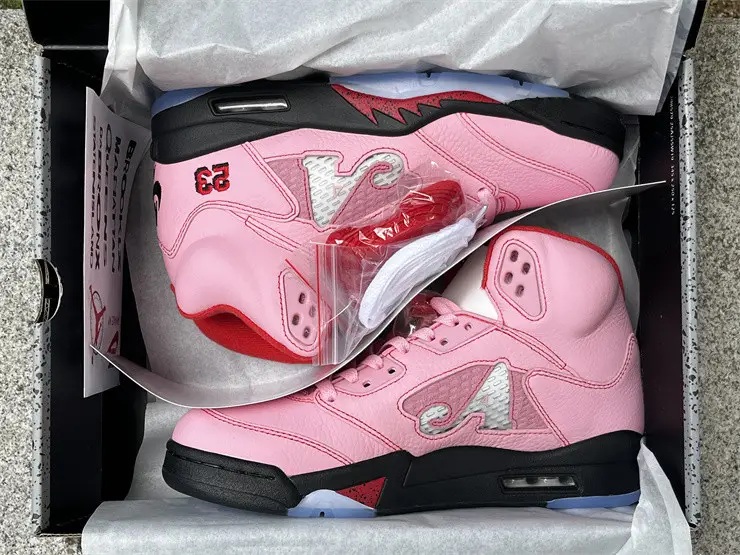 Authentic Awake NY x Air Jordan 5 “Arctic Pink” 