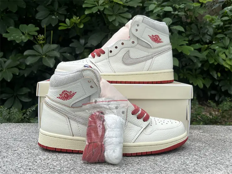 Authentic Air Jordan 1 Hi Rare Air “Cinnabar” 