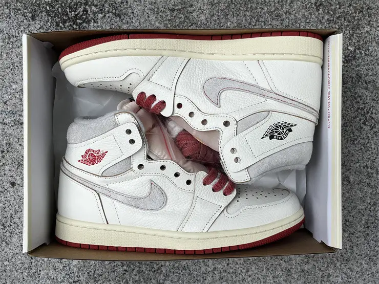 Authentic Air Jordan 1 Hi Rare Air “Cinnabar” 