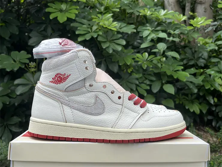 Authentic Air Jordan 1 Hi Rare Air “Cinnabar” 