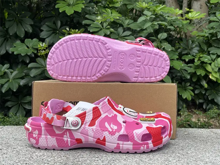 Bape  x C Classic clog Sandals-001 