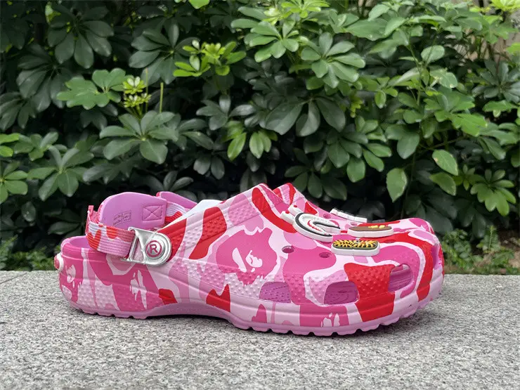 Bape  x C Classic clog Sandals-001 