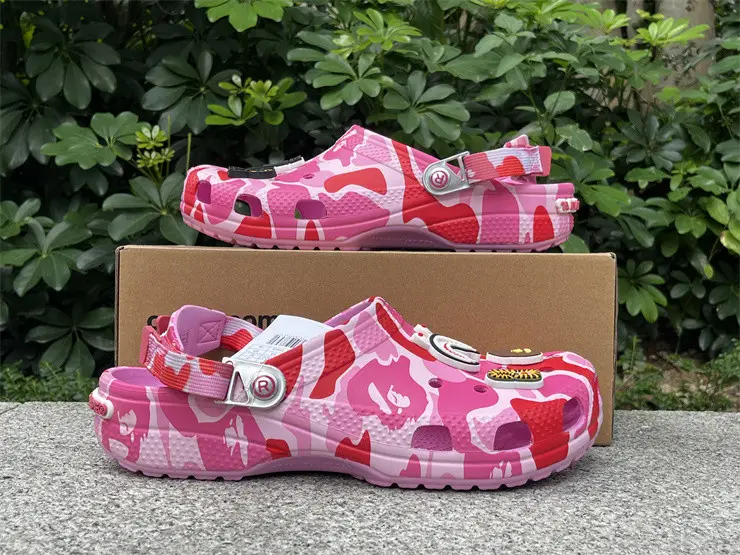 Bape  x C Classic clog Sandals-001 
