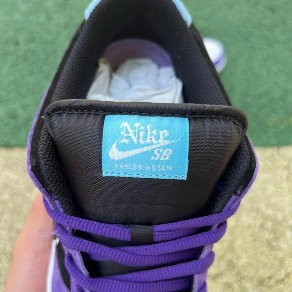 Authentic Hayley Wilson x Nike SB Dunk Low “Court Purple” 
