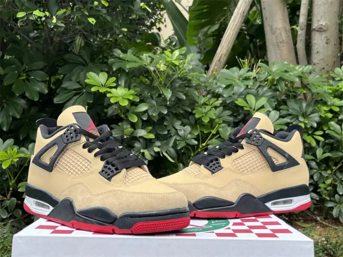 Authentic Jordan 4 Retro Pizza 