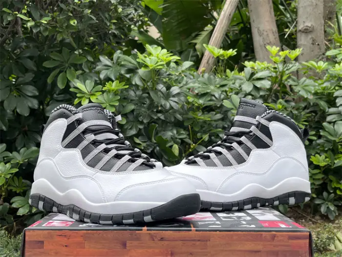 Authentic Air Jordan 10 Retro “Steel” 2025 FFE2695