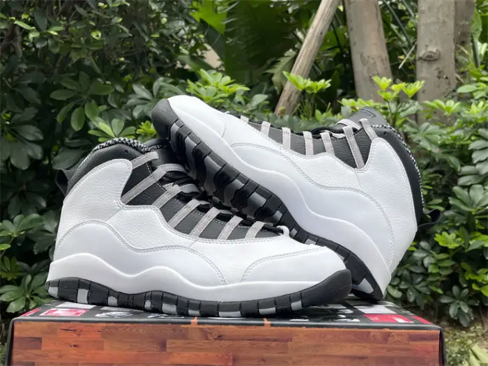 Authentic Air Jordan 10 Retro “Steel” 2025 