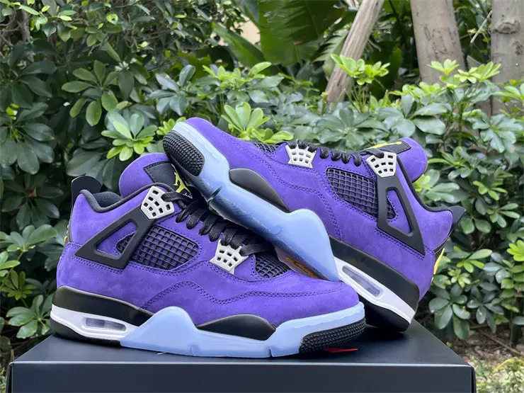 Authentic Air Jordan 4 “Lakers” 
