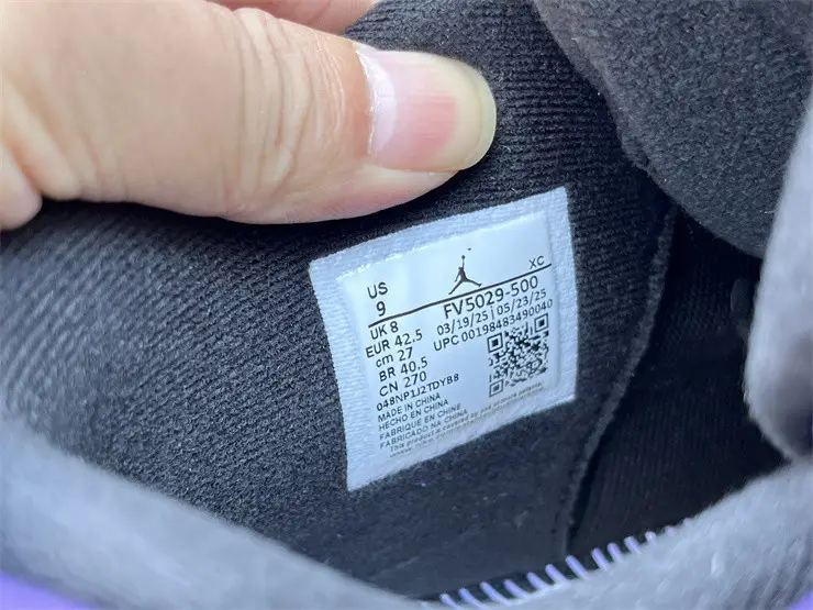 Authentic Air Jordan 4 “Lakers” 